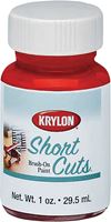 Krylon KSCB005 Craft Enamel Paint, High-Gloss, Red Pepper, 1 oz, Bottle, Pack of 6