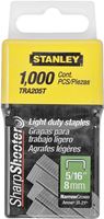 Stanley TRA205T Staple, 29/64 in W Crown, 5/16 in L Leg, Galvanized