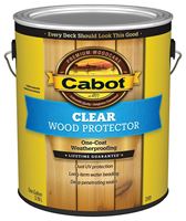 Cabot 140.0002101.007 Wood Protector, Liquid, Clear, 1 gal, Pack of 4