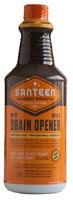 Santeen 200-6 Drain Opener, Liquid, Brown, Distinct, 32 oz, Pack of 6