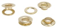 Vulcan JL-VT15989 Grommet, 25-Piece, Brass Grommet, Brass Grommet, Brass Grommet