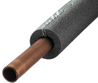 Frost King 5P11XB6 Pipe Insulation, 7/8 in Dia, 6 ft L, Foam, Gray, 3/4 in Copper, 1/4 in Iron Pipe Pipe