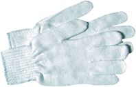 Boss 300W Gloves, Mens, L, String Knit Cuff, Cotton/Poly, White