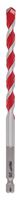 Milwaukee 48-20-9016 Drill Bit, 5/16 in Dia, 6 in OAL, Wide Flute, 1/4 in Dia Shank, 3-Flat Shank, Pack of 3
