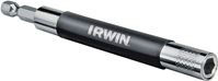 Irwin 3555531C Screw with Retracting Sleeve, 1/4 in Drive, Hex Drive, 1/4 in Shank, Hex Shank, Steel