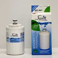 Swift Green Filters SGF-M07 Refrigerator Water Filter, 0.5 gpm, Coconut Shell Carbon Block Filter Media