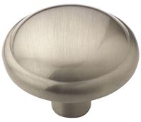 Amerock Allison Value Series BP53000G10 Cabinet Knob, 15/16 in Projection, Zinc, Satin Nickel