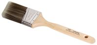 Linzer 2853-2.5 Paint Brush, 2-1/2 in W, 3 in L Bristle, Nylon/Polyester Bristle, Sash Handle