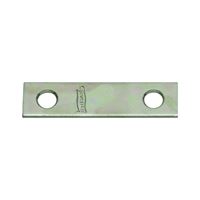 National Hardware N114-355 Mending Brace, 3 in L, 5/8 in W, 0.08 in Gauge, Steel, Zinc, Screw Mounting