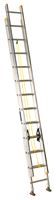 Louisville AE3224 Extension Ladder, 286 in H Reach, 250 lb, 1-1/2 in D Step, Aluminum