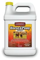 Gordons 9671072 Horse and Pony Insect Spray, Liquid, Amber, Perfumed, 1 gal