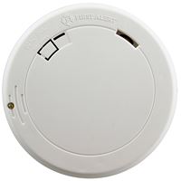 First Alert 1039855 Smoke Alarm, 9 V, Ionization Sensor, 85 dB, Alarm: Audible, White