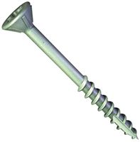 Grabber Construction VBG10350G Deck Screw, #10 Thread, 3-1/2 in L, Coarse Thread, Flat Head, Star Drive, QuickGrab Point