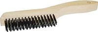 ProSource TGE-SWB416 Wire Brush, Zinc Bristle, 3/4 in W Brush, 10-1/4 in OAL