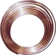 Streamline REF-3/8 Copper Tubing, 50 ft L, Soft, Coil