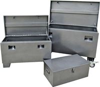 Vulcan YTL19107 Tool Box Set with Strut, Steel, Grey Hammertone