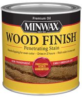 Minwax 223004444 Wood Stain, Early American, Liquid, 0.5 pt, Can