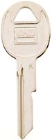 Hy-Ko 11010B47 Key Blank, Brass, Nickel, Pack of 10