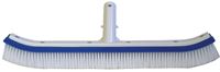 Jed Pool Tools 70-262 Pool Wall Brush with Clip Handle, 18 in Brush, Metal Handle, Long Handle