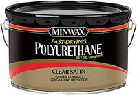 Minwax 319120000 Polyurethane, Liquid, Clear, 2.5 gal, Can