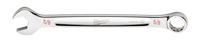 Milwaukee 45-96-9420 Combination Wrench, SAE, 5/8 in Head, 8.27 in L, 12-Point, Steel, Chrome, Ergonomic, I-Beam Handle