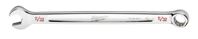 Milwaukee 45-96-9411 Combination Wrench, SAE, 11/32 in Head, 5.91 in L, 12-Point, Steel, Chrome