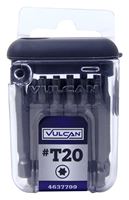 Vulcan 511371OR Screwdriver Bit Set, Torx Drive, Molybdenum Steel