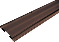 Master Flow AR10BRH Ridge Vent, 10 ft L, 7-1/2 in W, Aluminum, Brown, Pack of 12