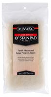 Minwax 427130100 Floor Stain Pad, 10 in L Pad, 6-1/2 in W Pad, Lambskin Pad