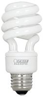 Feit Electric BPESL13T/D Compact Fluorescent Light, 13 W, Spiral Lamp, Medium E26 Lamp Base, 800 Lumens, Daylight Light