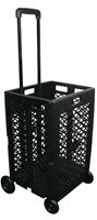 Olympia Tools PACK-N-ROLL Series 85-404 Mesh Rolling Cart, 55 lb, 13 in OAW, 25 in OAH, 17 in OAD, Plastic