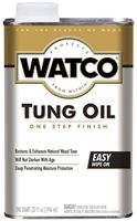 WATCO 266634 Tung Oil, Natural, Liquid, 1 qt, Can