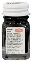 Testors 1149TT Craft Paint, Flat, Black, 0.25 oz, Bottle