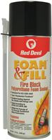 Red Devil Foam & Fill 0915 Fire Block Foam Sealant with Nozzle, Champagne, 41 to 86 deg F, 12 oz Aerosol Can