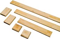 Waddell FCS27 Door Moulding Set, 2-1/4 in W, Casing Profile, Synthetic, Pack of 4