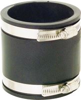 Fernco 1056 Series 1056-33 Flexible Pipe Coupling, 3 in, PVC, 4.3 psi Pressure