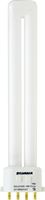 Sylvania 20314 Compact Fluorescent Bulb, 13 W, T4 Lamp, 2GX7 Lamp Base, 688 Lumens, 2700 K Color Temp, Soft White Light