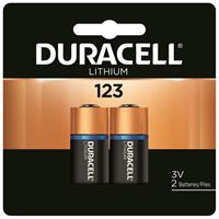 Duracell 41333212104 Battery, 3.2 to 3.3 V Battery, 1400 mAh, 3 V Battery, Lithium, Manganese Dioxide