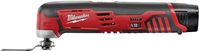 Milwaukee 2426-22 Multi-Tool Kit, Battery Included, 12 V, 1.5 Ah, 5000 to 20,000 opm, Variable Speed Control