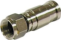 Gardner Bender F GDC-6CM Compression Connector, Nickel-Plated, Silver