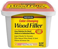 Minwax 448800000 Wood Filler, Liquid, Natural, 16 oz