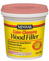 Minwax 448600000 Wood Filler, Liquid, Natural, 5.5 oz