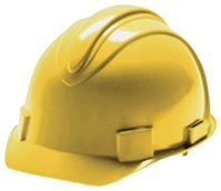 Jackson Safety 3013370 Hard Hat, 11 x 9-1/2 x 8-1/2 in, 4-Point Suspension, HDPE Shell, Yellow, Class: C, E, G