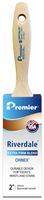 Premier Riverdale 17271 Paint Brush, 2 in W, Beavertail Varnish Brush, 2-11/16 in L Bristle, Chinex Bristle