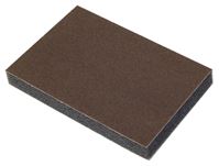 Norton 00950 Sanding Sponge, 3 in L, 4 in W, 100 Grit, Medium, Pack of 108