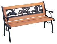 Seasonal Trends SXL-PB401B-N Essentials Child Bench