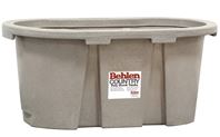 Behlen Country 52112017GT Farm Stock Tank, Round, 100 gal Capacity, Polyurethane, Granite Tan