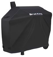 Broil King 67065 Premium Grill Cover, 55 in W, 24 in D, 45 in H, Polyester Fabric/PVC, Black