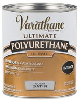 Varathane 9141H Polyurethane, Liquid, Clear, 1 qt, Can