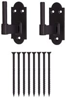 ProSource SH-S09-PS Pintel, 3-1/2 x 1-1/2 x 2-5/8 in, Black, Screw Mounting